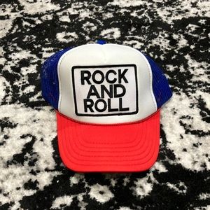 Aviator Nation Rock and Roll trucker hat